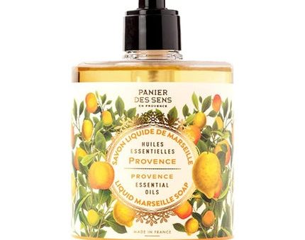 Panier des Sens Liquid Hand Soap Provence Hand Wash with Coconut Oil 97% Natural Ingredients Vegan Soap 500ml Supply