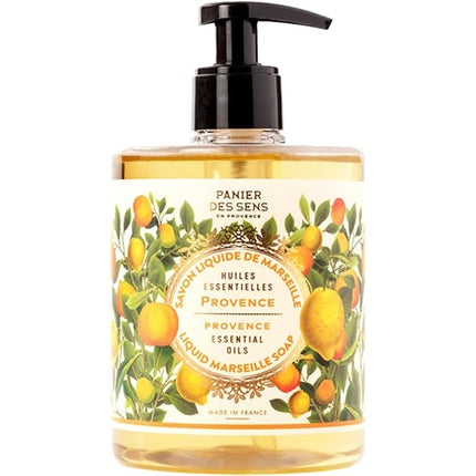 Panier des Sens Liquid Hand Soap Provence Hand Wash with Coconut Oil 97% Natural Ingredients Vegan Soap 500ml Supply