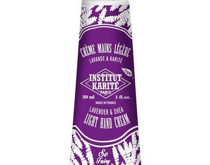 Institut Karite Paris So Wonderful Lavender Light Shea Hand Cream 30ml Tube Cheap