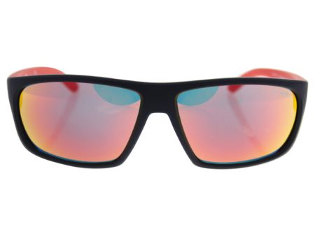 Arnette Arnette AN 4225-2376 6Q Burnout - Fuzzy Black Red Multilayer by Arnette for Men - 64-15-130 mm Sunglasses Discount