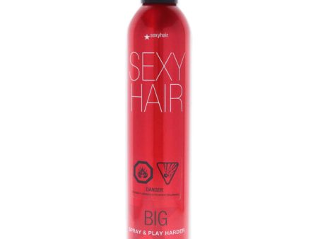 Sexy Hair Big Sexy Hairspray Play Harder Hairspray by Sexy Hair for Unisex - 10 oz Hair Spray on Sale