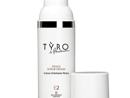 Tyro Peach Scrub Cream by Tyro for Unisex - 1.69 oz Cream Hot on Sale