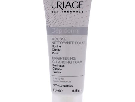 Uriage Depiderm Brightening Cleansing Foam by Uriage for Unisex - 3.4 oz Cleanser Discount