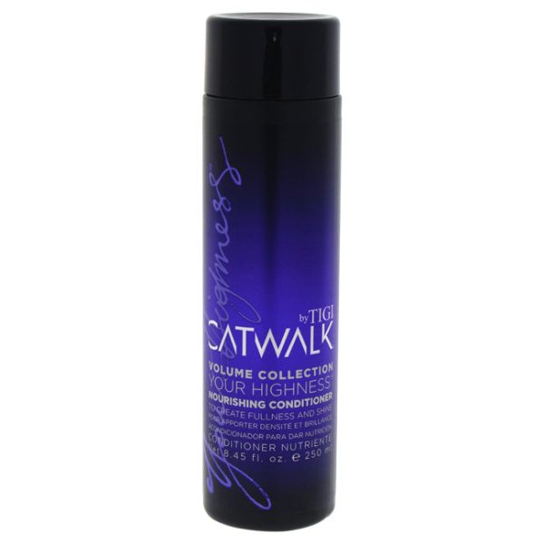 TIGI Catwalk Your Highness Nourishing Conditioner by TIGI for Unisex - 8.45 oz Conditioner For Discount