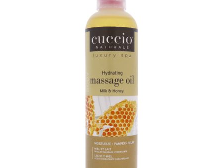 Cuccio Hydrating Massage Oil - Milk and Honey by Cuccio for Unisex - 8 oz Oil Sale