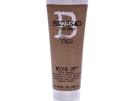 TIGI Bed Head for Men Wise Up Scalp Shampoo by TIGI for Men - 8.45 oz Shampoo For Discount