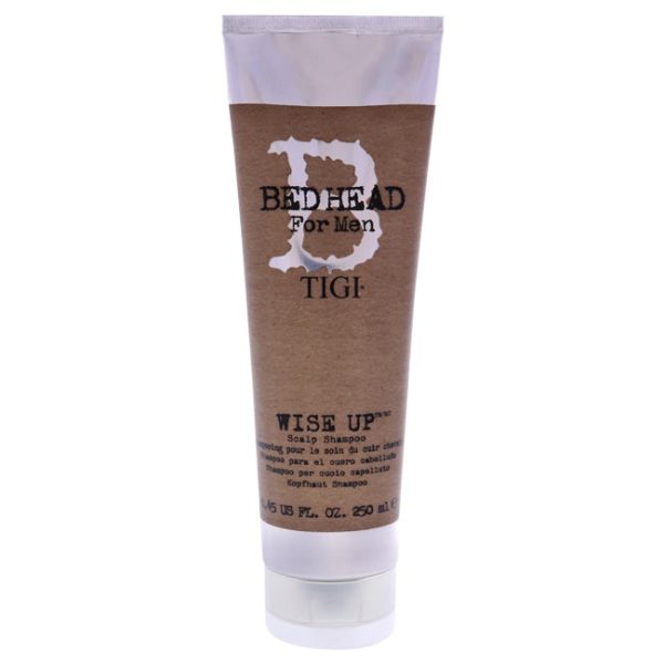 TIGI Bed Head for Men Wise Up Scalp Shampoo by TIGI for Men - 8.45 oz Shampoo For Discount