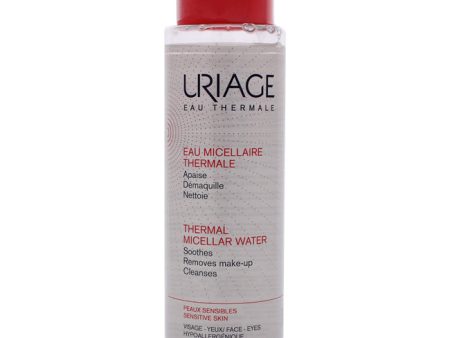 Uriage Thermal Micellar Water - Sensitive Skin by Uriage for Unisex - 8.4 oz Cleanser For Sale