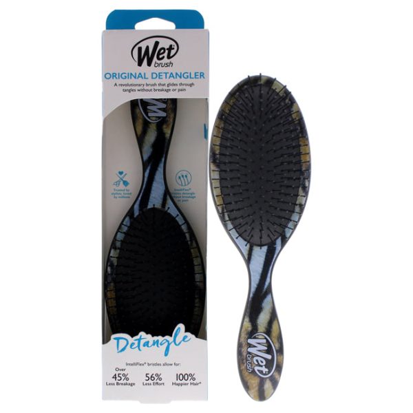 Wet Brush Original Detangler Brush - Safari Tiger by Wet Brush for Unisex - 1 Pc Hair Brush For Discount