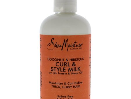 Shea Moisture Coconut Hibiscus Curl Style Milk by Shea Moisture for Unisex - 8 oz Cream Discount