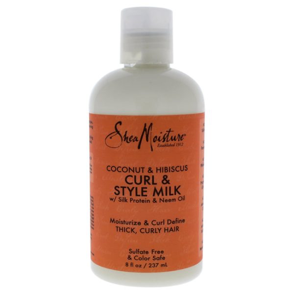 Shea Moisture Coconut Hibiscus Curl Style Milk by Shea Moisture for Unisex - 8 oz Cream Discount