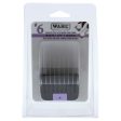 WAHL Professional Stainless Steel Attachment Comb - # 6 For Cuts 3 4 Black by WAHL Professional for Men - 1 Pc Comb Online