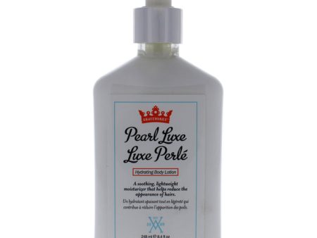 Shaveworks Pearl Luxe Hydrating Body Lotion by Shaveworks for Unisex - 8.4 oz Body Lotion Supply