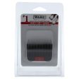 WAHL Professional Stainless Steel Attachment Comb - # 1 For Cuts 1 8 Black by WAHL Professional for Men - 1 Pc Comb For Discount