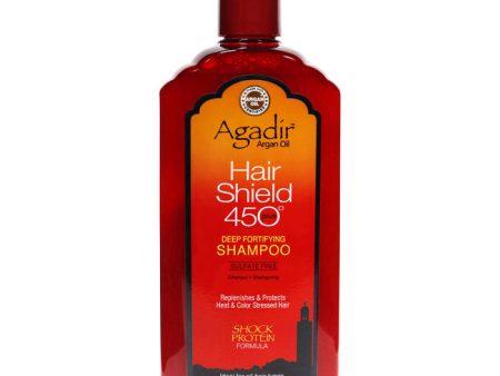 Agadir Argan Oil Hair Shield 450 Deep Fortifying Shampoo by Agadir for Unisex - 12.4 oz Shampoo For Discount