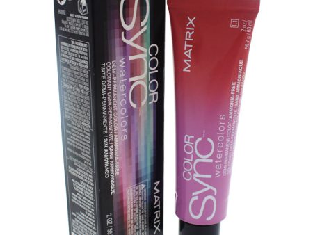 Matrix Color Sync Watercolors Demi-Permanent - Moss Green by Matrix for Unisex - 2 oz Hair Color Discount