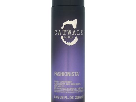 TIGI Catwalk Fashionista Violet Conditioner by TIGI for Unisex - 8.45 oz Conditioner Cheap