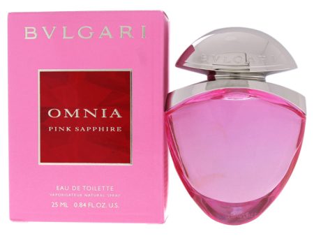 Bvlgari Omnia Pink Sapphire Jewel Charm by Bvlgari for Women - 0.84 oz EDT Spray Hot on Sale