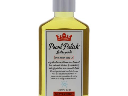 Shaveworks Pearl Polish Dual Action Body Oil by Shaveworks for Unisex - 5.3 oz Body Oil Online now