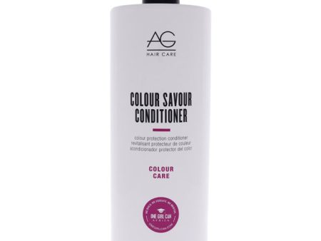 AG Hair Cosmetics Colour Savour Colour Protection Conditioner by AG Hair Cosmetics for Unisex - 33.8 oz Conditioner Online Sale