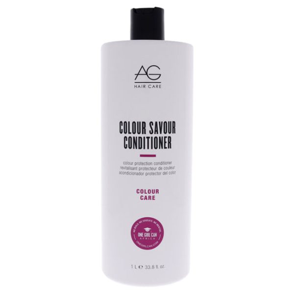 AG Hair Cosmetics Colour Savour Colour Protection Conditioner by AG Hair Cosmetics for Unisex - 33.8 oz Conditioner Online Sale