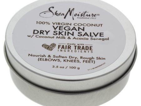 Shea Moisture 100 Percent Virging Coconut Vegan Dry Skin Salve Balm by Shea Moisture for Unisex - 3.5 oz Balm on Sale