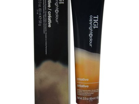 TIGI Colour Creative Creme-Emulsion Colour - # 8 08 Light Natural Smokey Blonde by TIGI for Unisex - 2 oz Hair Colour Cheap