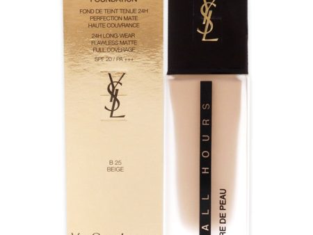 Yves Saint Laurent All Hours Foundation SPF 20 - B25 Beige by Yves Saint Laurent for Women - 0.84 oz Foundation on Sale