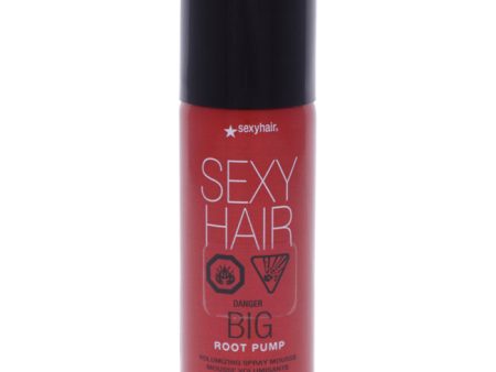 Sexy Hair Big Sexy Root Pump Spray Mousse by Sexy Hair for Unisex - 1.6 oz Spray Cheap