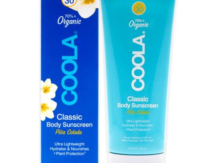 Coola Classic Body Sunscreen Lotion SPF 30 - Pina Colada by Coola for Unisex - 5 oz Sunscreen Online