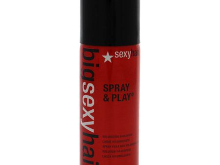 Sexy Hair Big Sexy Hair Spray and Play by Sexy Hair for Unisex - 1.5 oz Hairspray Online Hot Sale