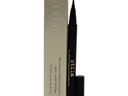 Stila Stay All Day Waterproof Liquid Eye Liner - Intense Black by Stila for Women - 0.016 oz Eyeliner Fashion