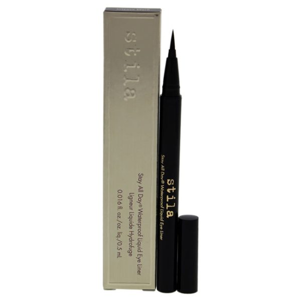 Stila Stay All Day Waterproof Liquid Eye Liner - Intense Black by Stila for Women - 0.016 oz Eyeliner Fashion