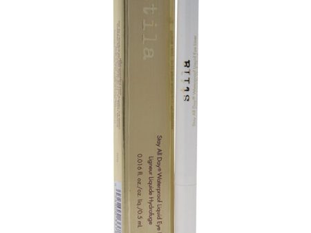 Stila Stay All Day Waterproof Liquid Eye Liner - Snow by Stila for Women - 0.016 oz Eyeliner Fashion