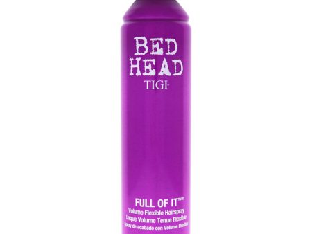 TIGI Bed Head Full of It Volume Finishing Spray by TIGI for Unisex - 11 oz Spray For Sale