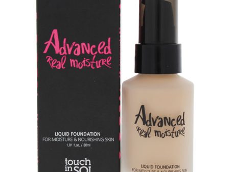 Touch In Sol Advanced Real Moisture Liquid Foundation SPF 30 - 21 Nude Beige by Touch In Sol for Women - 1.01 oz Foundation Online