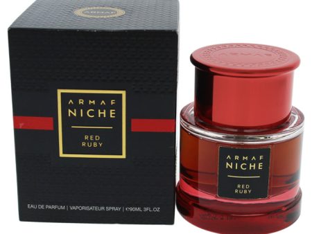 Armaf Niche Red Ruby by Armaf Niche for Women - 3 oz EDP Spray Online Sale