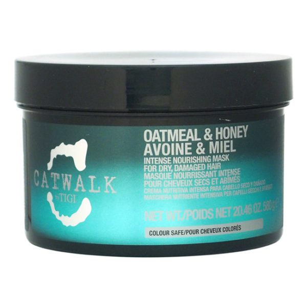 TIGI Catwalk Oatmeal Honey Intense Nourishing Mask by TIGI for Unisex - 20.46 oz Mask Supply