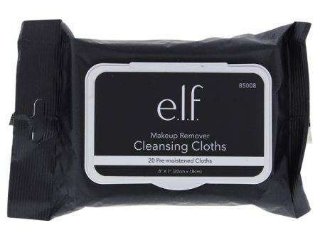 e.l.f. Makeup Remover Cleansing Cloths by e.l.f. for Women - 20 Pc Cloths Discount