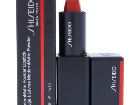 Shiseido ModernMatte Powder Lipstick - 514 Hyper Red by Shiseido for Unisex - 0.14 oz Lipstick For Cheap