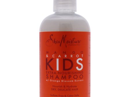 Shea Moisture Mango & Carrot Kids Extra-Nourishing Shampoo by Shea Moisture for Kids - 8 oz Shampoo Online Hot Sale