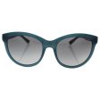 Armani Exchange Armani Exchange AX 4051S 819011 - Deep Pond Milky Gray Gradient by Armani Exchange for Women - 55-18-140 mm Sunglasses Hot on Sale