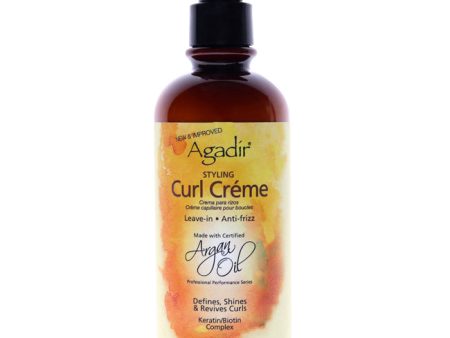 Agadir Argan Oil Styling Curl Creme by Agadir for Unisex - 10 oz Cream Online