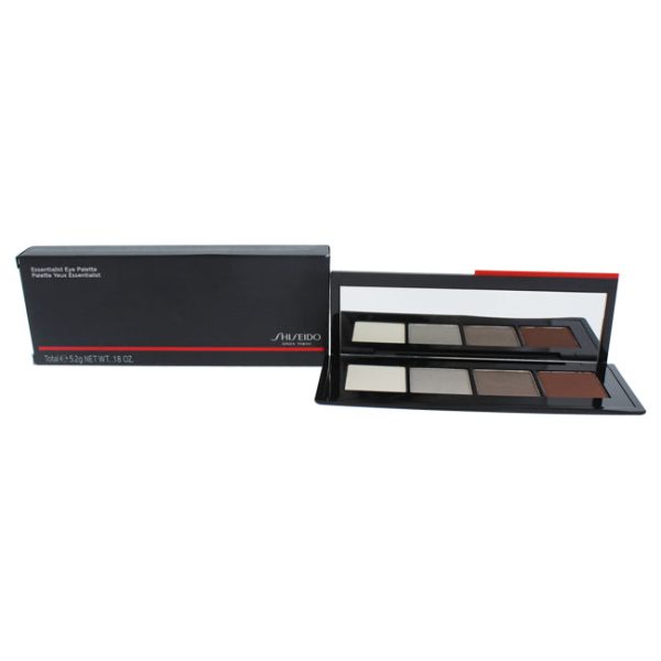 Shiseido Essentialist Eye Palette - 02 Platinum Street Metals by Shiseido for Unisex - 0.18 oz Palette Online now