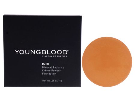 Youngblood Mineral Radiance Creme Powder Foundation - Toffee by Youngblood for Women - 0.25 oz Foundation(Refill) Discount