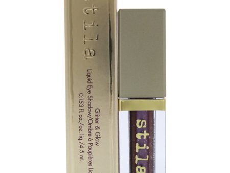 Stila Glitter and Glow Liquid Eyeshadow - Plum On by Stila for Women - 0.153 oz Eyeshadow For Cheap