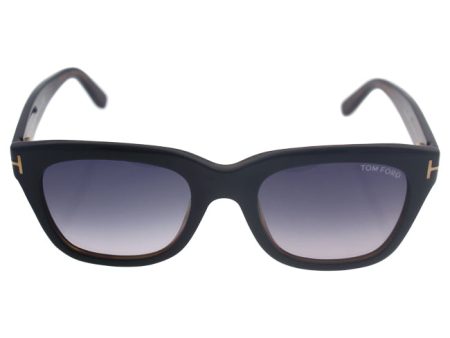 Tom Ford Tom Ford FT0237 S Snowdon 05B - Black On Brown Grey Gradient by Tom Ford for Unisex - 52-20-145 mm Sunglasses on Sale