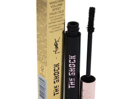 Yves Saint Laurent Volume Effet Faux Cils The Shock Mascara - 01 Asphalt Black by Yves Saint Laurent for Women - 0.28 oz Mascara For Discount