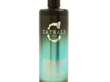 TIGI Catwalk Oatmeal Honey Nourishing Conditioner by TIGI for Unisex - 25.36 oz Conditioner Fashion