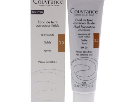 Avene Couvrance Fluid Foundation Corrector SPF20 - 03 Sand by Avene for Women - 1 oz Foundation For Sale